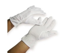 Găng tay chấm hạt thời trang Vải Poly